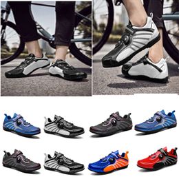 Zapatos de ciclismo de diseño Hombres Deportes Dirt Road Bike Zapatos de velocidad plana Ciclismo Zapatillas Pisos Bicicleta de montaña Calzado hockey tablee tenis tenis boddmech GAI