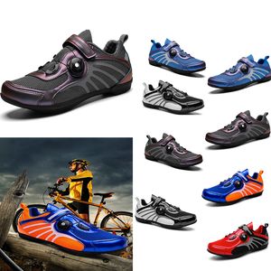 Chaussures de cyclisme design Hommes Sports Dirt Road Bike Chaussures Plat Vitesse Cyclisme Baskets Appartements Chaussures de vélo de montagne en cours d'exécution basket-ball football football ba GAI