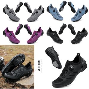 Chaussures de cyclisme design Hommes Sports Chaussures de vélo de route de saleté Vitesses plates Baskets de cyclisme Appartements Chaussures de vélo de montagne Chaussures à crampons SPD 36-47 GAI