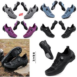 Designer Fietsschoenen Heren Sport Dirt Racefiets Schoenen Platte Snelheid Fietsen Sneakers Flats Mountainain Fietsschoenen SPD Schoenplaten Schoenen 36-47 GAI