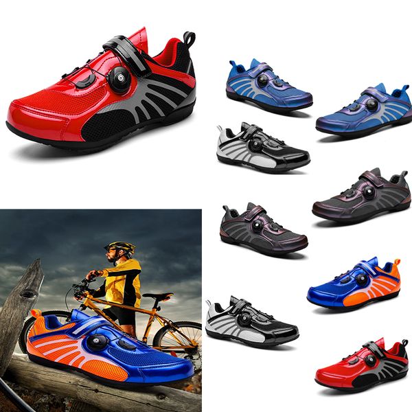 Zapatos de ciclismo de diseño Hombres Deportes Dirt Road Bike Zapatos de velocidad plana Ciclismo Zapatillas Pisos Bicicleta de montaña Calzado correr baloncesto fútbol pie GAI