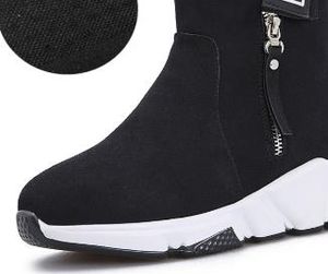 Designer-d Beige Brown Suede hiver neige bottines chaussures de marche en plein air 35-40 Style 14