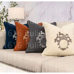Designer Decorative Square Pillow S Designers Cotton Letter Decor Living Room Cushion CUHION