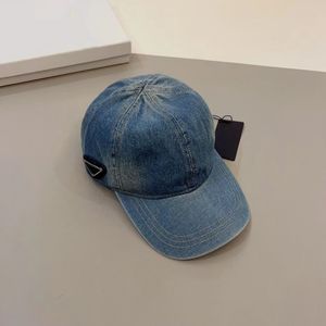 Designer denim honkbal cap mannen vrouwelijke ontwerper cap luxe cowboy embet ha letter unisex hoeden