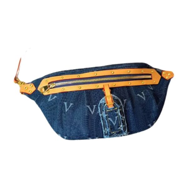 Designer Denim Bumbag Hommes Femmes Sac à bandoulière Sac de taille de luxe Sac de ceinture de mode Retiro Chest Fanny Packs Lettres complètes Causal Fannypacks