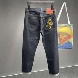 Designer denim evisuezd jeans denim jeans masculin pour hommes pantalons hétérose