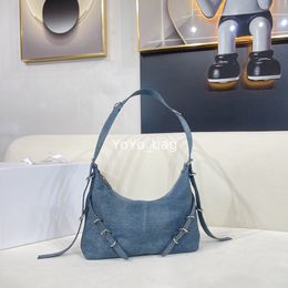 Designer Denim Sac à main sac à main de grande capacité sac à provisions pour femmes Totes Travel New Fashion Sacs d'épalage Crossbody Canvas Sac