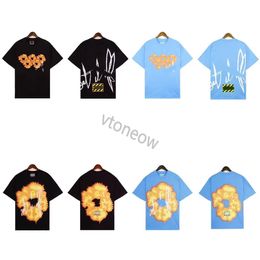 Designer Denims shirt T-shirts pour hommes Reverse Moka Shirts larmes à manches courtes Match Sail Astroworld 100% coton T-shirt graphique T-shirt pour hommes denims tops