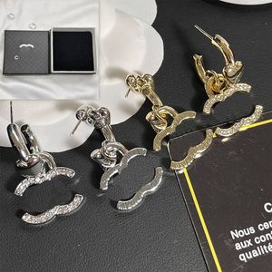 Designer Design For Women Boutique Gold Ploated Diamond Clip oorbellen Nieuwe verjaardag cadeau sieraden oorstop correct