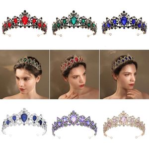 Designer Design Headwear Crown Three Piece Set Grand Bruid Set Wedding Accessoires Ketting Oorbellen Crown Jewelry Princess Hair Accessoires