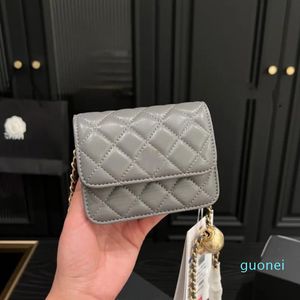 Bolso de diseñador-diseñador Clásico Mini bolsos cruzados Marca de lujo Bolso de hombro dorado Banquete Compras Boda Ocio Paquete de negocios 2022 12/10/4 cm