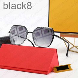 Designer Designer Lunettes de soleil Porter des lettres sur l'objectif Classic Element Lunettes Full Frame Adumbral Design pour Homme Femme 6 Styles Options Top Quality O9EP IMIK