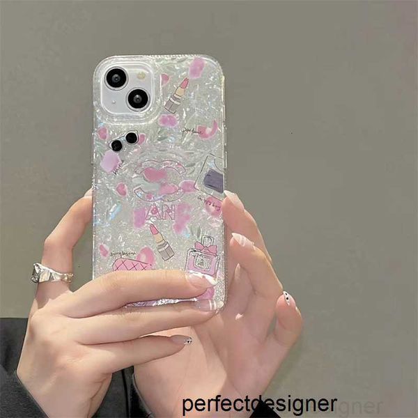 Designer Designer Femmes Téléphone Cas pour C IPhone 14 13 Designers Silicone Imprimer Couverture Marque De Luxe Transparent Mobile Shell Protection Case PrintsGX74