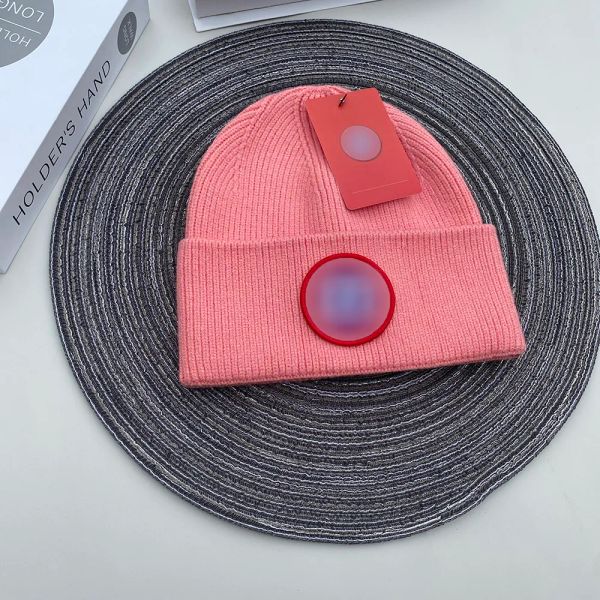 Bonnet en laine tricoté de styliste, bonnet en coton tricoté, coupe-vent, mode froide, convient pour l'intérieur et l'extérieur, est un excellent choix pour