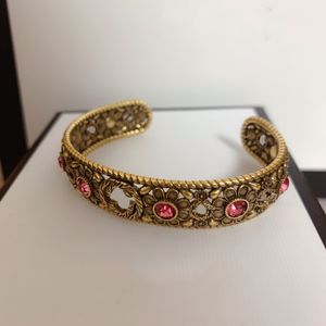 Designer diamanten armband luxe G Jewelrys merk armband diamant voor dames heren zilveren klassieke armbanden feestcadeau armbanden