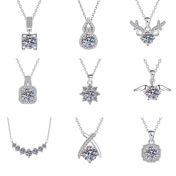 Collier de pendentif diamant de créateur, cadeau d'anniversaire d'anniversaire pour femmes pour femme, souvenir de mode, cadeau de bijoux pour maman, petite amie, fille, elle, elle