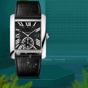 Designer Diamond Watch Tank Montres-bracelets MC Men's Automatique Or W5330001 XBTX Mouvement mécanique de haute qualité Date Uhr Montre Cater Luxe avec boîte cadeau parfait