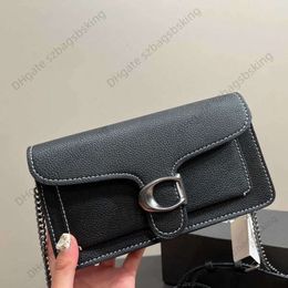 Designer Dionysians Bag Coacs Schouder Handtas Dames Top Leather Clamshell Magnetic Buckle Leather Clip Small Square Luxury Chain Crossbody Tas