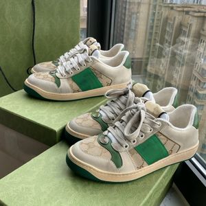 Designer Dirty Casual Chores Femme Men Screenner Sneakers Sports Shoe Ace rétro Green rouge Stripe Classic Woman Outdoor Sneaker Freehipping