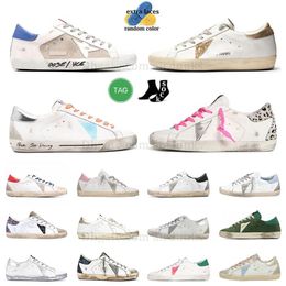 designer sporca vecchia sneaker alta sneaker dorata scarpe casual piattaforma mid-star dupe hi Star scarpa Super stelle Pelle scamosciata di lusso dhgates Flat Womens Mens mocassini