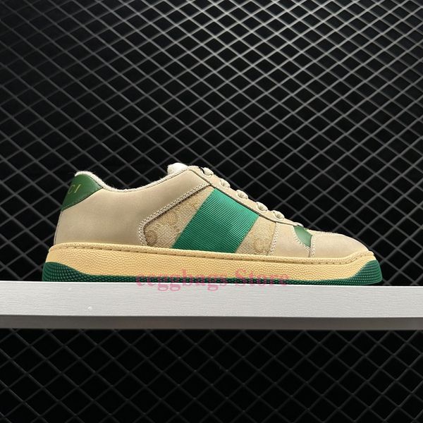 Diseñador Diseñador Diseño Disparador de zapatillas para mujeres ACE ACE Snake Bordado Bordado Damas Damas Luxury Casual Flat Tennis Zapatos blancos