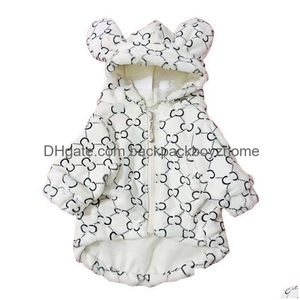 Designer Dog Clothes Brand Apparel with Classic Letter Mode