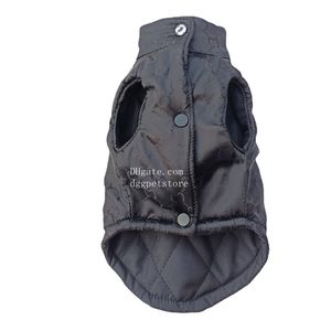 Vêtements pour chiens de marque Vêtements pour chiens Manteaux d'hiver pour chiens avec motif de lettre classique, veste de neige chaude imperméable pour chien coupe-vent, manteau d'hiver froid pour petits chiens XXL A447