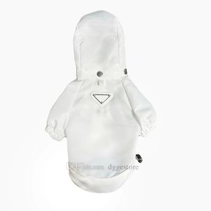 Vêtements pour chiens de créateur Marque Vêtements pour chiens légers Imperméable pour chien Manteau pour chien avec capuche Veste de pluie pour chien imperméable pour X-Small à Large Dogs Cordon de serrage réglable A555