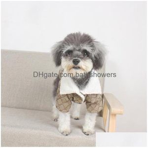 Designer hondenkleding winter warm huisdier trui merk kleding weer lagen puppy g kleding lambswool truien sumsum drop levering dhifs