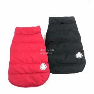 Vêtements pour chiens de marque Veste d'hiver pour chien avec chapeau tricoté Manteaux imperméables pour chiens de petite et moyenne taille Vêtements pour animaux de compagnie par temps froid Gilet coupe-vent en coton pour animaux de compagnie pour chats L A765