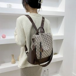 Designer Double épaule nouveau sac à dos de loisirs mode polyvalente double usage simple grande capacité sac pour femme sacs à main Outle266s