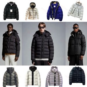 designer doudoune mannen pufferjack dames stijlvolle warme jas winterjas luxe merk badge decoratie capuchon winddicht verdikte warme kleding buitenshuis dames