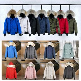 Designer Down Canadian Puffer Parkas pour femmes Chaleur d'hiver Manteau à veste d'oie pour femmes Coupe-vent Street Wear Manteau à veste épaisse mi-longue