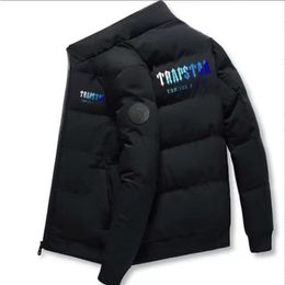 Designer Down Jacket Trapstar London Mens Coats d'hiver Vêtements de vêtements d'extérieur parkas Veste de vent pour hommes épais mâles chauds 3xl 4xl 5xl
