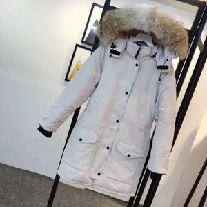 Designer Donsjack Winter Puffer Jassen Buitensport Jas Heren Parka's Dames Witte Eend Winddicht Parker Lange Leren Kraag Cap Warm Echt Wolfsbont Stijlvolle Jassen