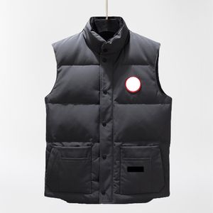 Diseñador Down Vest Jackets de bolsillo de alta calidad NFC Parka Parka Sleeveless Puffer Chaqueta Papador Insignias Men Downs Casual Vests S-2xl