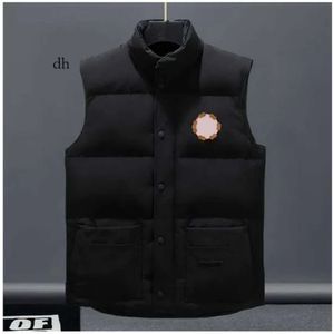 Designer Down Vest Pocket Jackets Parkas lange mouw ritsjagers Badges Men Downs Casual Coat Tops Outdarse Meerdere kleur 61