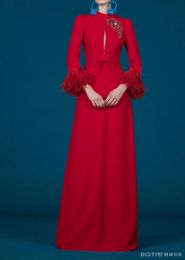 Designer Dress European Station 24 Runway Style Banquet Dress Elegant Long Dress