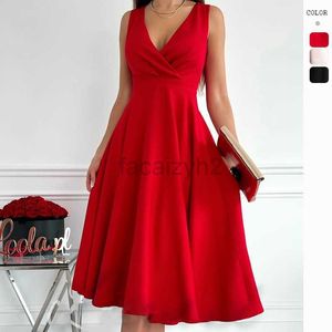 Designer Dress Modieuze zomer V-hals gesplitste stijl grote swing jurk voor vrouwen plus size jurken