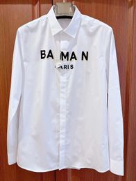 Camisa de vestir de diseñador Camisa de manga larga Hombres Camisas de transporte ocasionales Camisas casuales de moda Tamaño M - 3XL