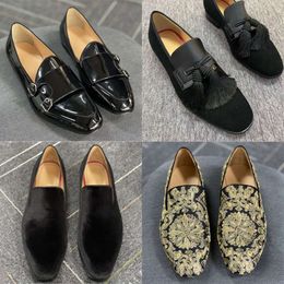 Designer Schoenen Voor Mannen Top Kwaliteit Lederen Formele Loafers Mode Casual Platte Bruiloft Schoenen Big Size 48 Met Doos NO492-8