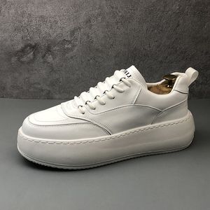 Robe de créateur mariage chaussures de fête britanniques commandables printemps respirants vulcanisés baskets décontractées rond bot épais 3145