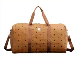 Sacs polochons de styliste marque de luxe pour femmes, sacs de voyage, bagages à main pour hommes, sacs à main en cuir pu, grand sac à bandoulière fourre-tout 55cm mc05
