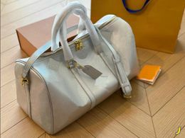 Designer Duffel Bags gaufrage Valises bagages Sport Outdoor Packs épaule Sacs de voyage sac de messager Sacs fourre-tout Sacs à main unisexe 45cm