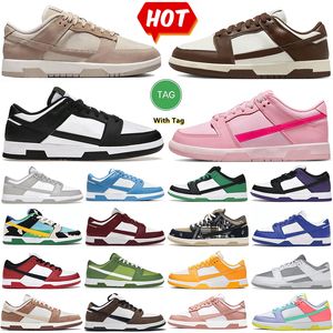 Designer Dunks Chaussures Pour Hommes Femmes Sandrift Cacao Wow Panda Triple Rose Gris Brouillard Rose Whisper StrangeLove Chicago Court Violet Moyen Olive Baskets Baskets