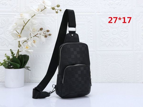 Designer Duo Sling Bag Avenue Monograms Hombro de cuero Cross Body Chest Sling Backpack Mens Anti-Thief Crossbody Personal Pocket Bags Monedero Dhgate bag