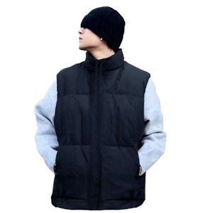 Designer DUPLEX LINE SANS MANCHES DUFFER VESTE EN COTON GILET F.O.G MANTEAU ÉPAISSI