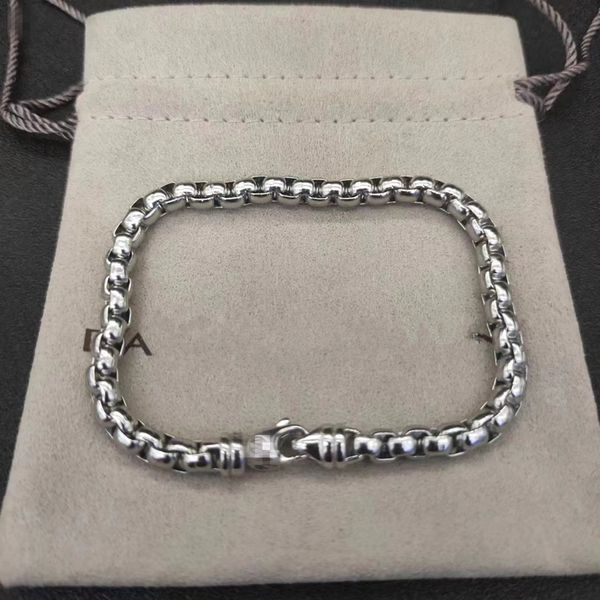 Designer Dy Luxury Top Quality 2024 New Dy Circle Link Chain Chain Charm Designer Bracelet For Women Cuban Chains Diamonds Fashion Retro Party Birthday Jewelry Gift