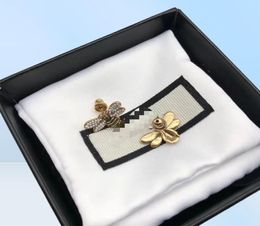 Designer oorbellen messing materiaal naalden antiallergisch bij luxe merk hoge kwaliteit oorbel dames bruiloften feesten geschenken 9716780