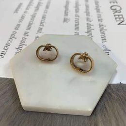 Designer oorbellen stud oorbellen sieraden Vergulde oorbel 14k gouden oorbel piercing oorbel 925 sterling zilveren oorbel oorbellen ontwerper voor vrouwen